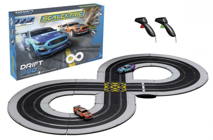 Autodráha SCALEXTRIC C1421P - Drift 360 Race Set (1:32)