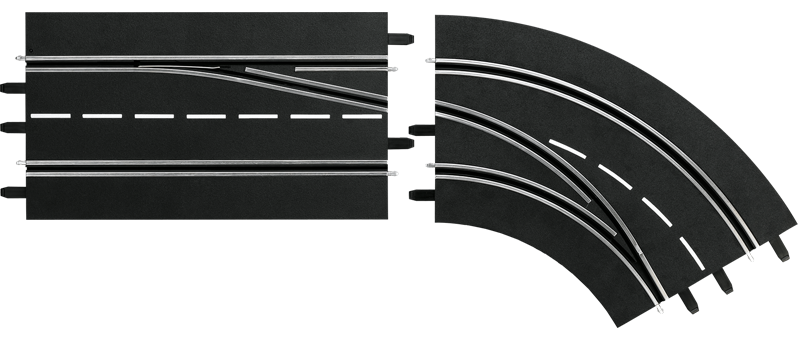 Předjíždění do zatáčky pravé vnitřní