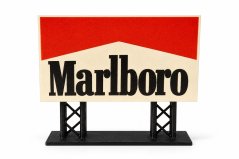 Billboard Marlboro - Historická dekorace k autodráze