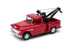 Welly 1955 Chevy Stepside Tow Truck 1:34 červený