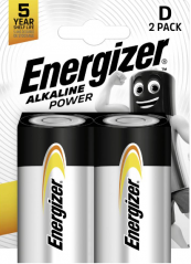 Baterie Energizer Alkaline D-LR20 1,5V- 2 ks