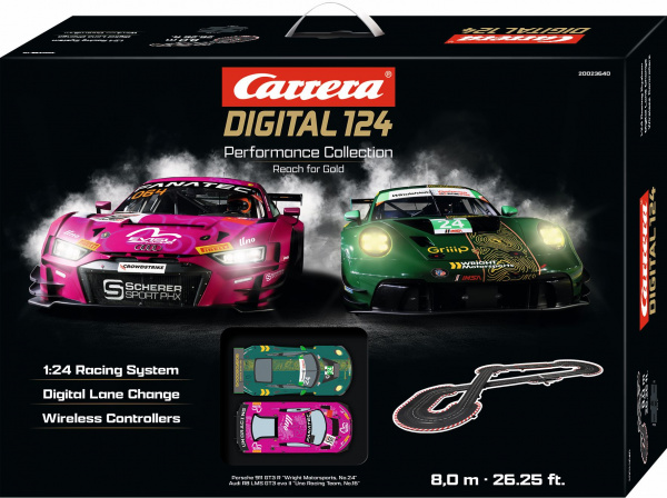Autodráha Carrera D124 23640 Reach for Gold