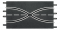 Křížení dráhy Carrera EVO/D132/D124