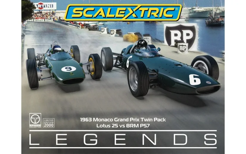 1963 Monaco Carlo Grand Prix Twin Pack - SCALEXTRIC C4580A