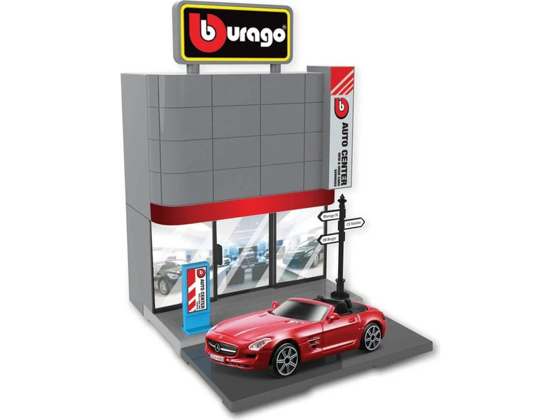 Bburago City - prodejna aut