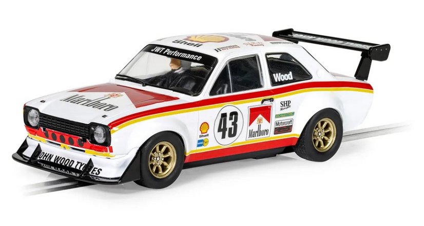 Ford Escort MK1 RSR - Lea Wood  - Autíčko SCALEXTRIC C4421