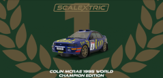Subaru Impreza WRX - Colin McRae 1995 World Champion Edition  - Autíčko SCALEXTRIC C4428