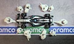 Figurky 1:43 - Mechanici Pit stop velká sada 10 ks - bílá