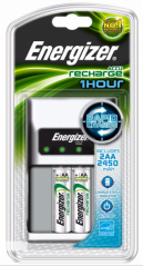 Nabíječka Energizer 1 Hour + 2x baterie AA 2450 mAh