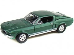 Maisto Ford Mustang Fastback 1967 1:18 zelená metalíza