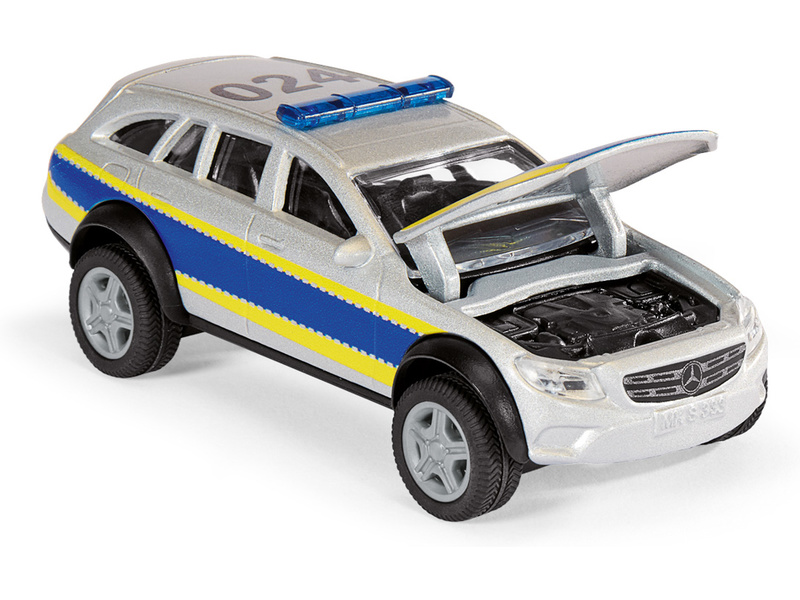 SIKU Super - policejní Mercedes Benz E-Class All Terrain 4x4, 1:50