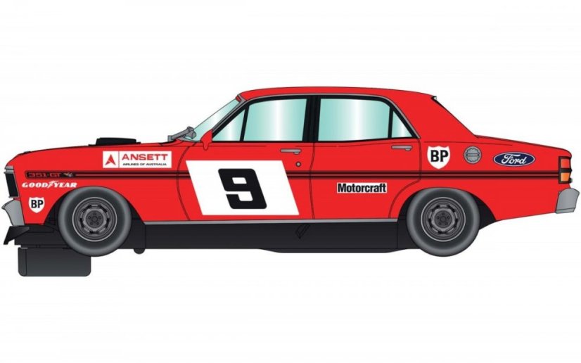 Ford XY Falcon - ATCC 1973 Winner - Alan Moffat - Autíčko SCALEXTRIC C4028