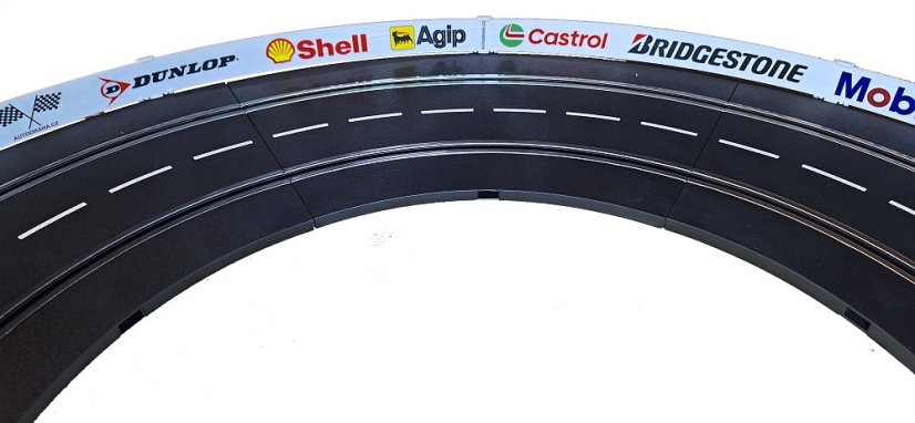 Retro LMNS Advertisement Mantinel 150 cm - 1 pc
