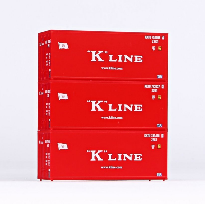 Piko Sada 3x20ft kontejnér K-Line - 56220