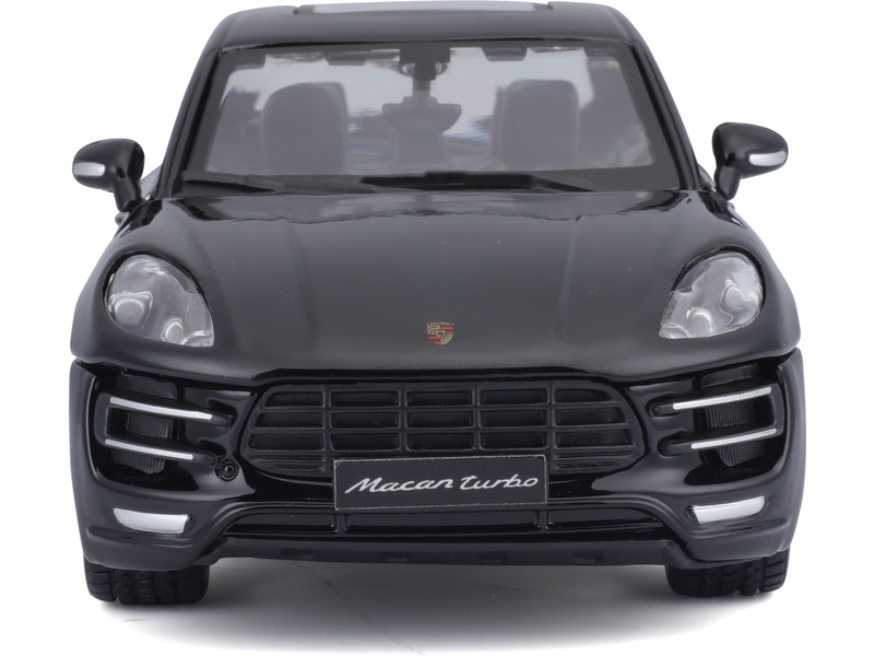 Bburago Plus Porsche Macan 1:24 černá metalíza