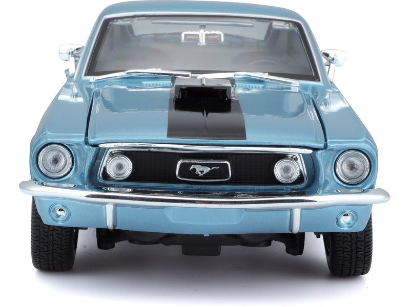 Maisto Ford Mustang GT Cobra Jet FB 1968 1:18 modrá metalíza