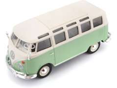 Maisto Volkswagen Van Samba 1:25 zeleno/krémová