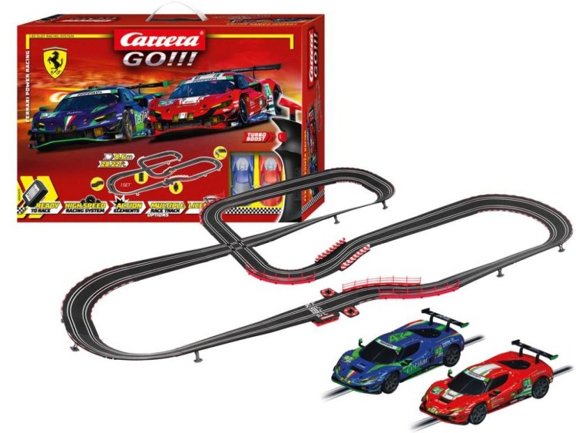 Autodráha Carrera GO 62575 Ferrari Power Racing