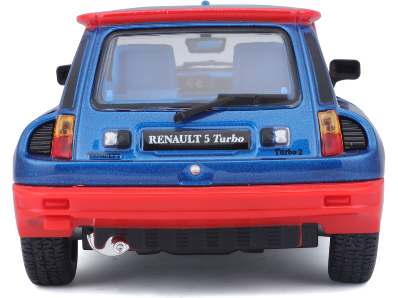 Bburago Renault 5 Turbo 1:24 modrá