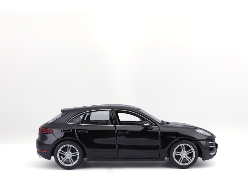 Bburago Plus Porsche Macan 1:24 černá metalíza