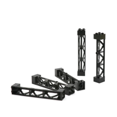 Support Stands for Lego Baseplates - Black
