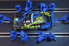 Figurky 1:32 - Mechanici Pit stop velká sada 10 ks - modrá