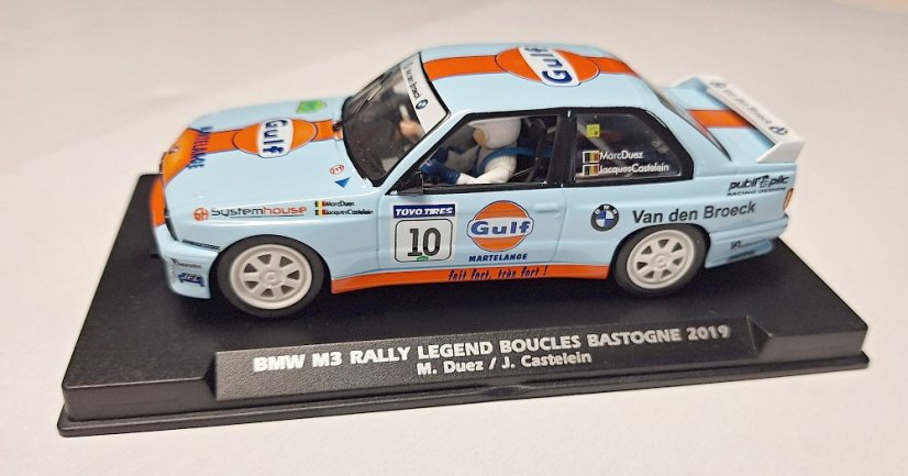 FLY A2509 BMW M3 - Rally Legend Boucles Bastogne 2019 Gulf