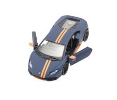 Auto Kinsmart Lamborghini Huracan kov/plast 12cm na zpětné natažení