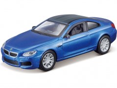 Maisto BMW M6 1:41 modrá metalíza