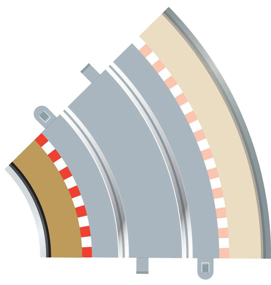 R2 bariéra vnitřní 45°