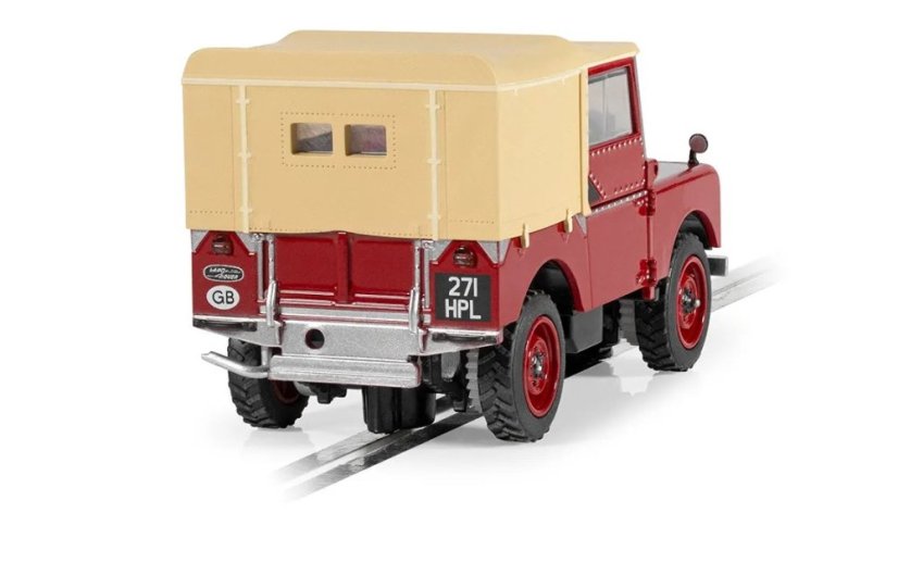 Land Rover Series 1 - Poppy Red - Autíčko Street SCALEXTRIC C4493