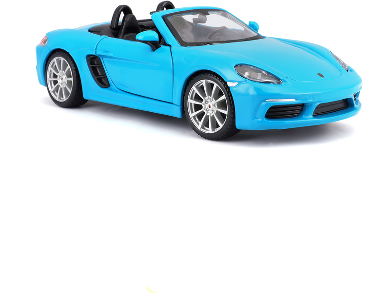 Bburago Porsche 718 Boxster 1:24 modrá