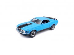 Maisto Ford Mustang Mach 1 1970 1:18 modrá