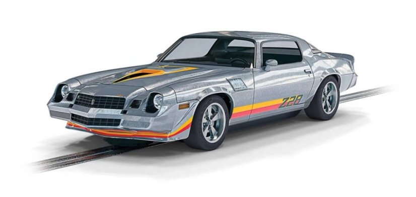 Chevrolet Camaro Z28 - Silver - Autíčko SCALEXTRIC C4227