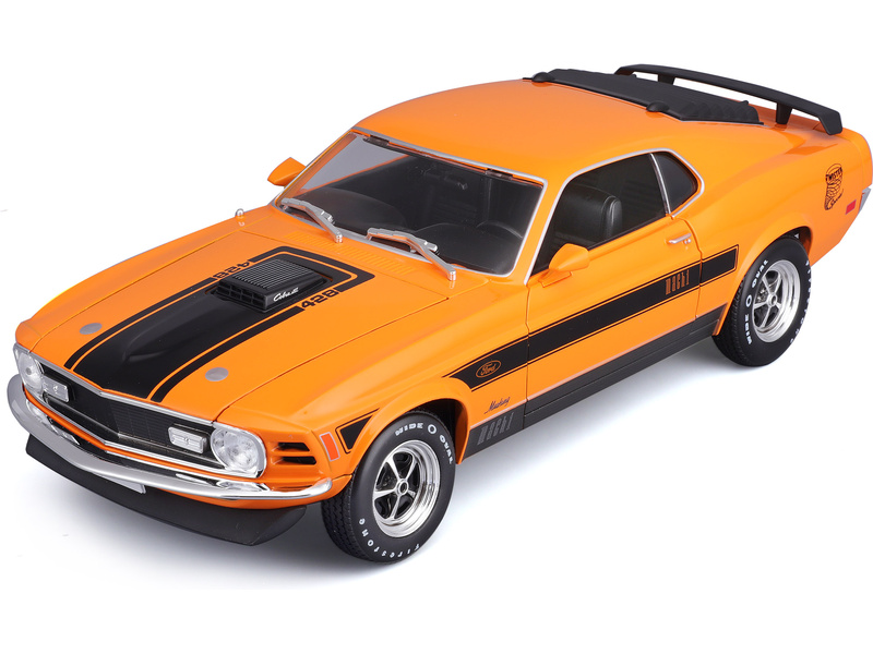 Maisto Ford Mustang Mach 1 1970 1:18 oranžová
