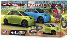 Autodráha RE.EL Toys Pista Fiat Abarth 4v1 1:43