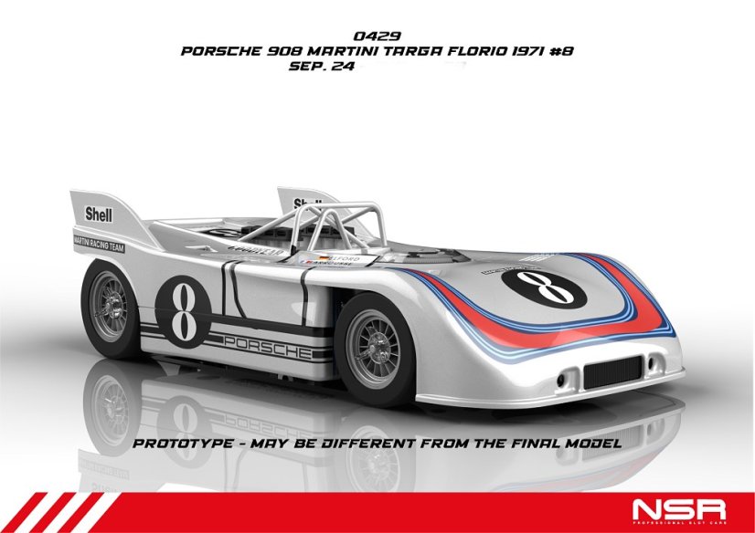 NSR Porsche 908/3 No.8 Martini Targa Florio 1971