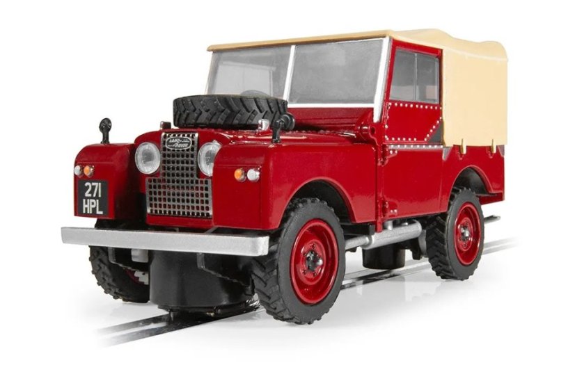 Land Rover Series 1 - Poppy Red - Autíčko Street SCALEXTRIC C4493