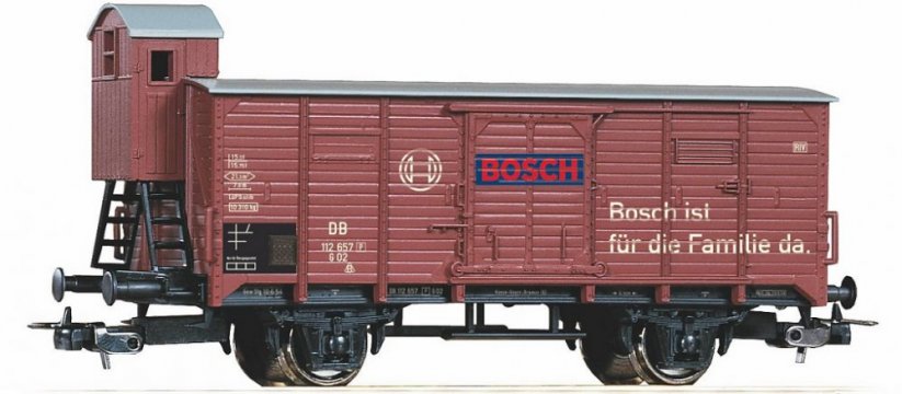 Piko Krytý vagón G02 s kabinou brzdaře Bosch DB - 58940