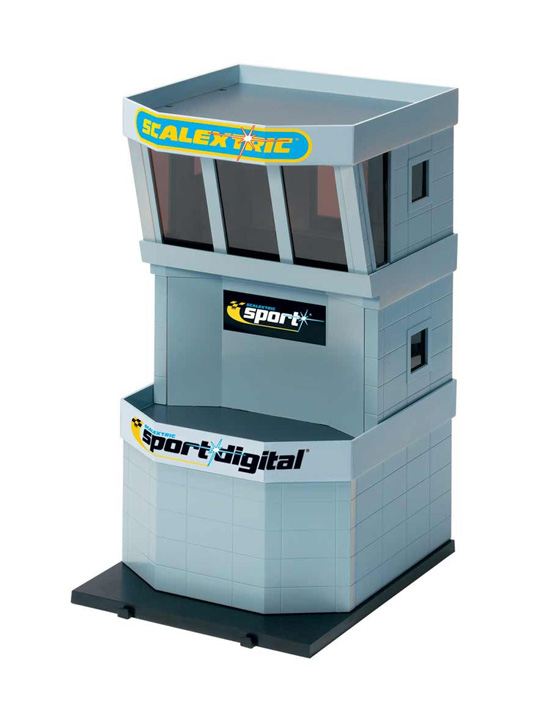 Building for Scalextric Track C8319 - Control Tower Plastic