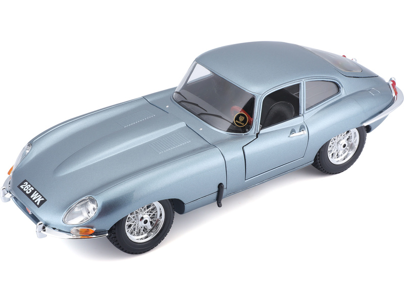 Bburago Jaguar E-type Coupe 1:18 modrá