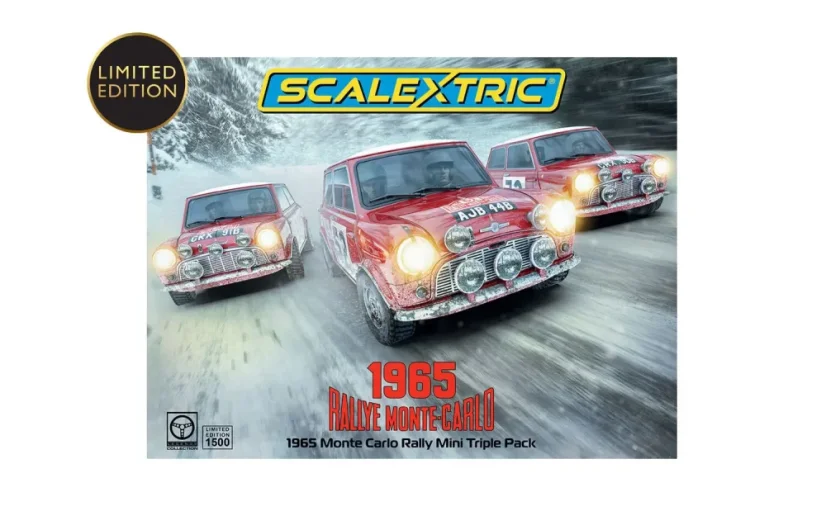 Monte Carlo Rally Mini - Triple Car Pack 1969 - Scalextric C4488A
