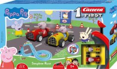 Autodráha Carrera FIRST - 63044 Prasátko Peppa - DÁREK