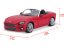 Bburago Plus Fiat 124 Spider 1:24 červená