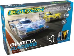 Autodráha SCALEXTRIC C1412P - Scalextric Ginetta Racers Set