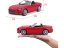 Bburago Plus Fiat 124 Spider 1:24 červená