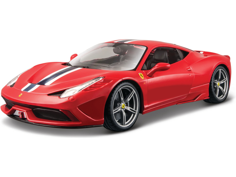 Bburago Ferrari 458 Speciale 1:18 červená