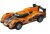 Auto supersport LMNS oranžové na autodráhu 1:43