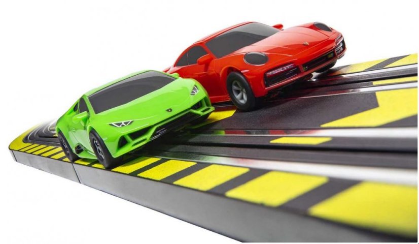 Autodráha MICRO SCALEXTRIC G1178M - Super Speed Race Set - Lamborghini vs Porsche