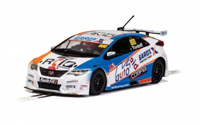 Honda Civic Type R - BTCC 2019 - Sam Tordoff - Autíčko Touring SCALEXTRIC C4144